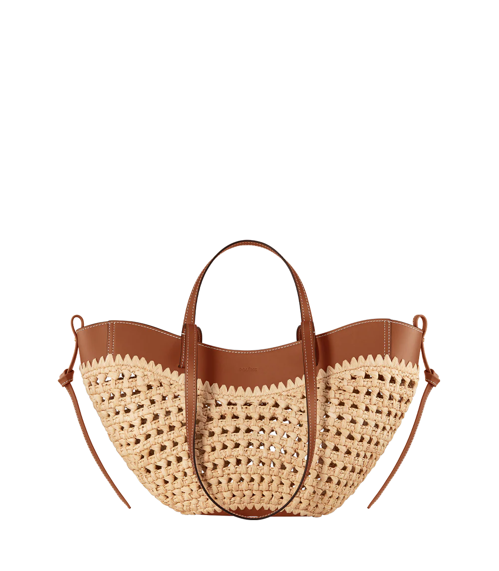 Polène CYME MINI Raphia — authentic Polène bag