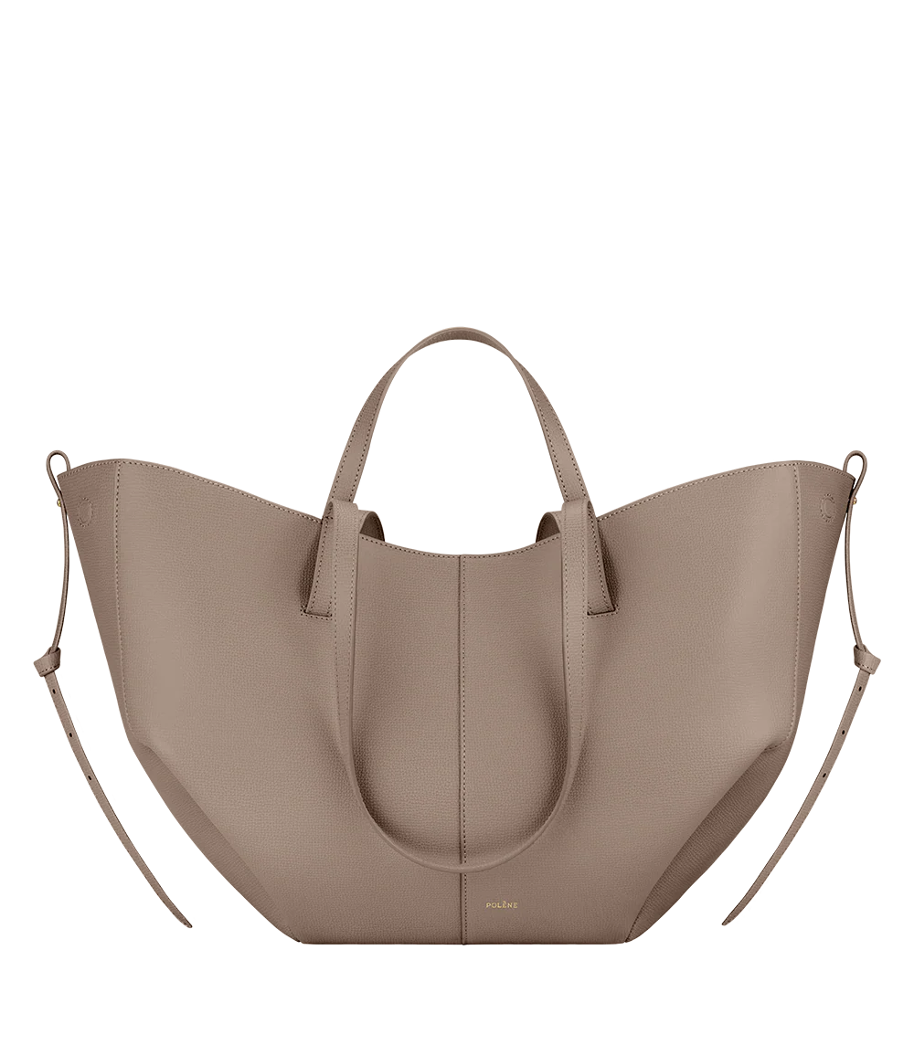 Polène CYME Taupe Grainé — authentic Polène bag