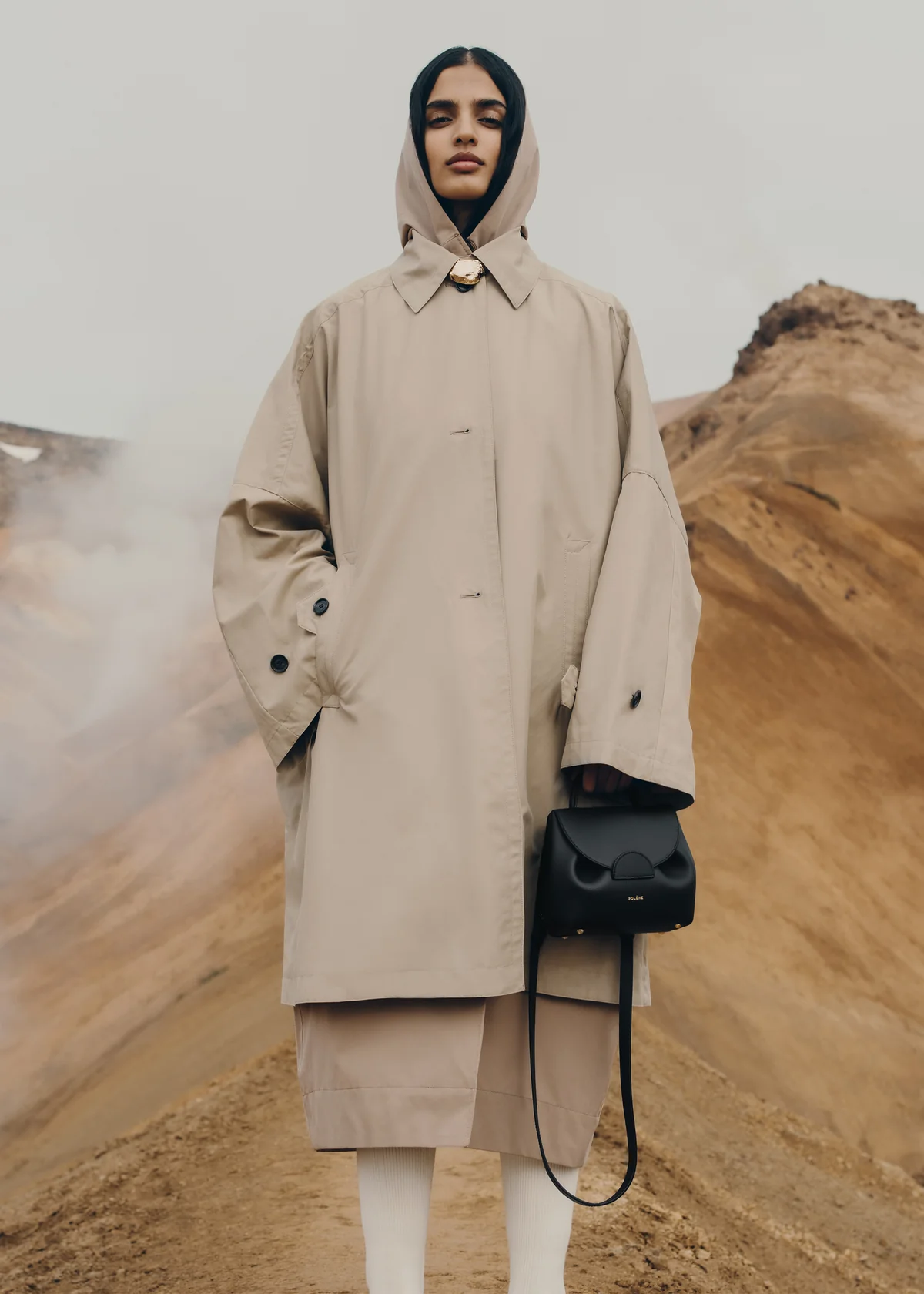 Sac Polène NUMÉRO UN NANO — Noir Grainé