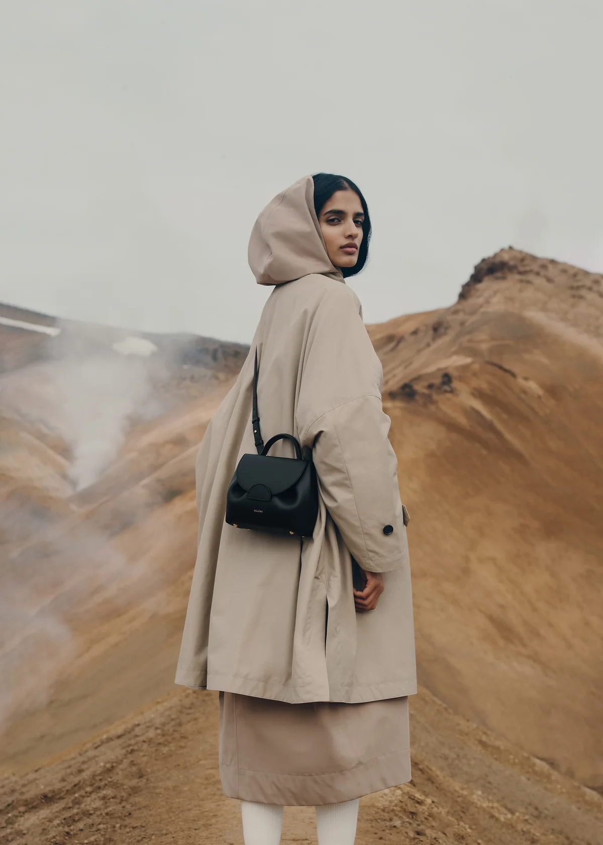 Sac Polène NUMÉRO UN NANO — Noir Grainé