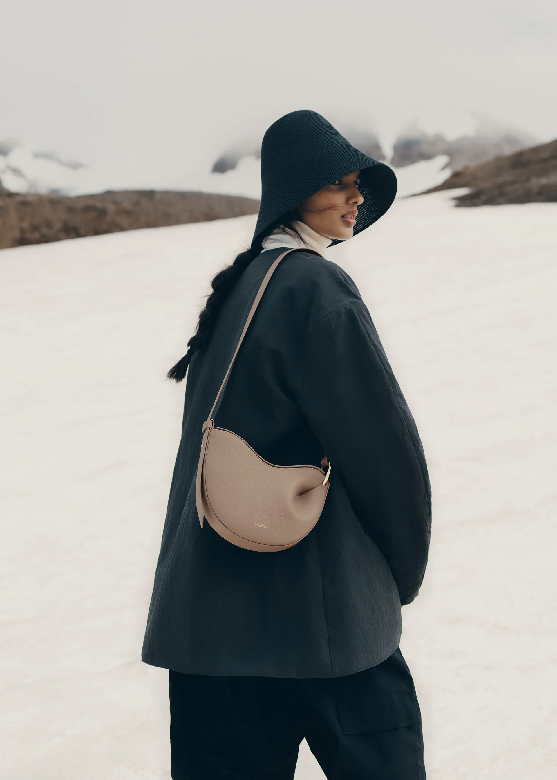 Sac Polène TONCA — Taupe Grainé