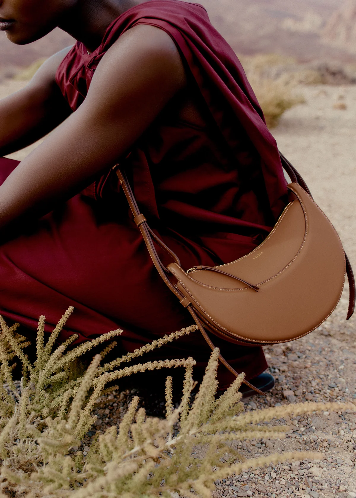 Sac Polène NUMÉRO DIX — Camel Lisse