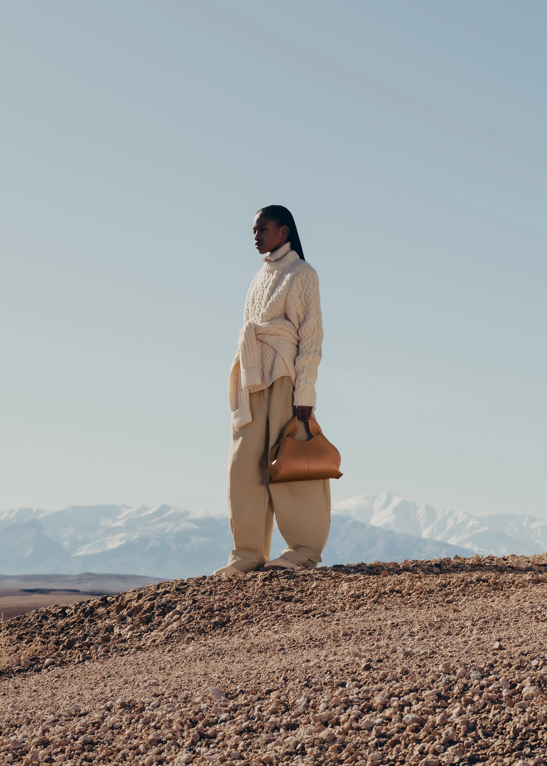 Sac Polène NUMÉRO NEUF — Camel Grainé