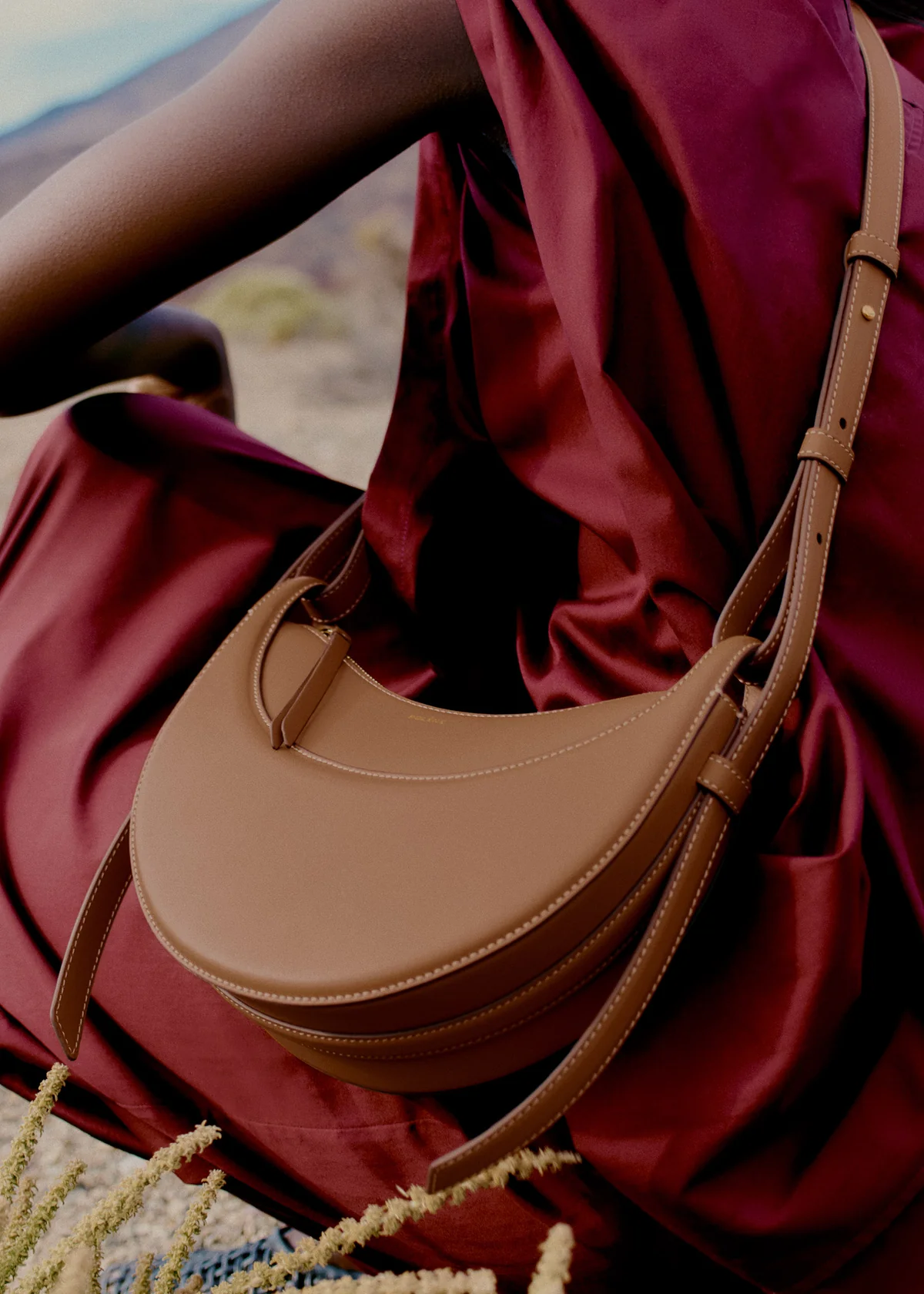 Sac Polène NUMÉRO DIX — Camel Lisse