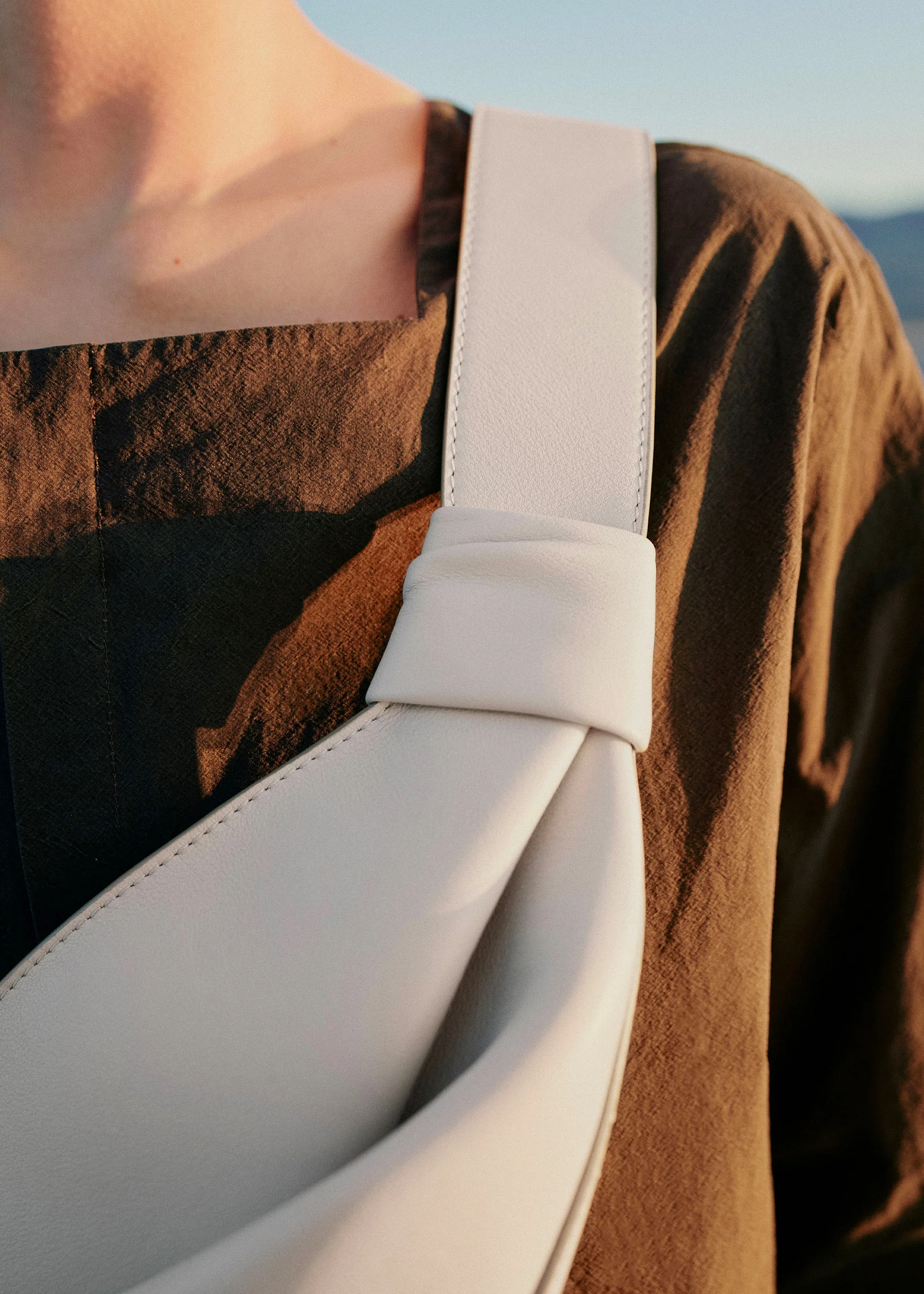 Sac Polène NEYU — Craie Lisse