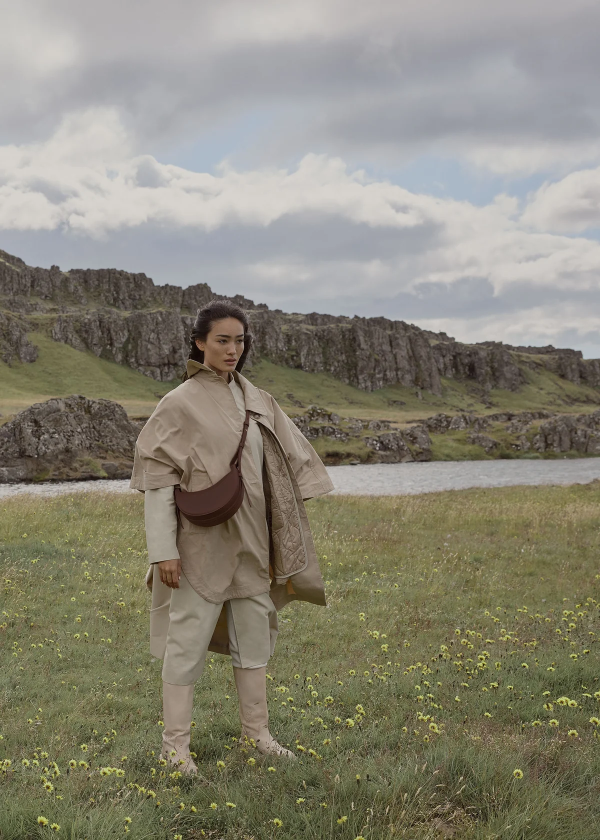 Sac Polène NUMÉRO DIX — Camel Lisse
