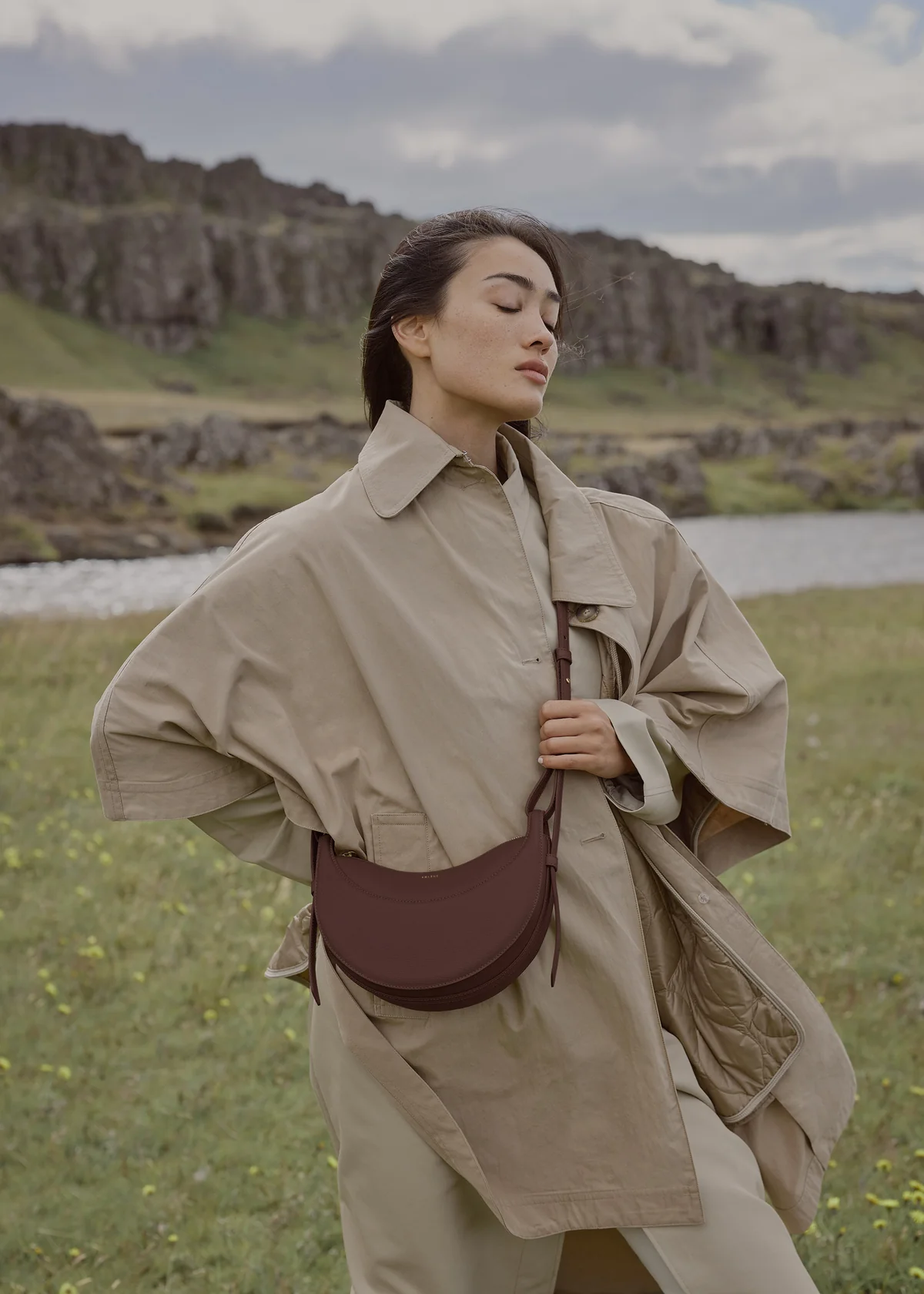 Sac Polène NUMÉRO DIX — Camel Lisse