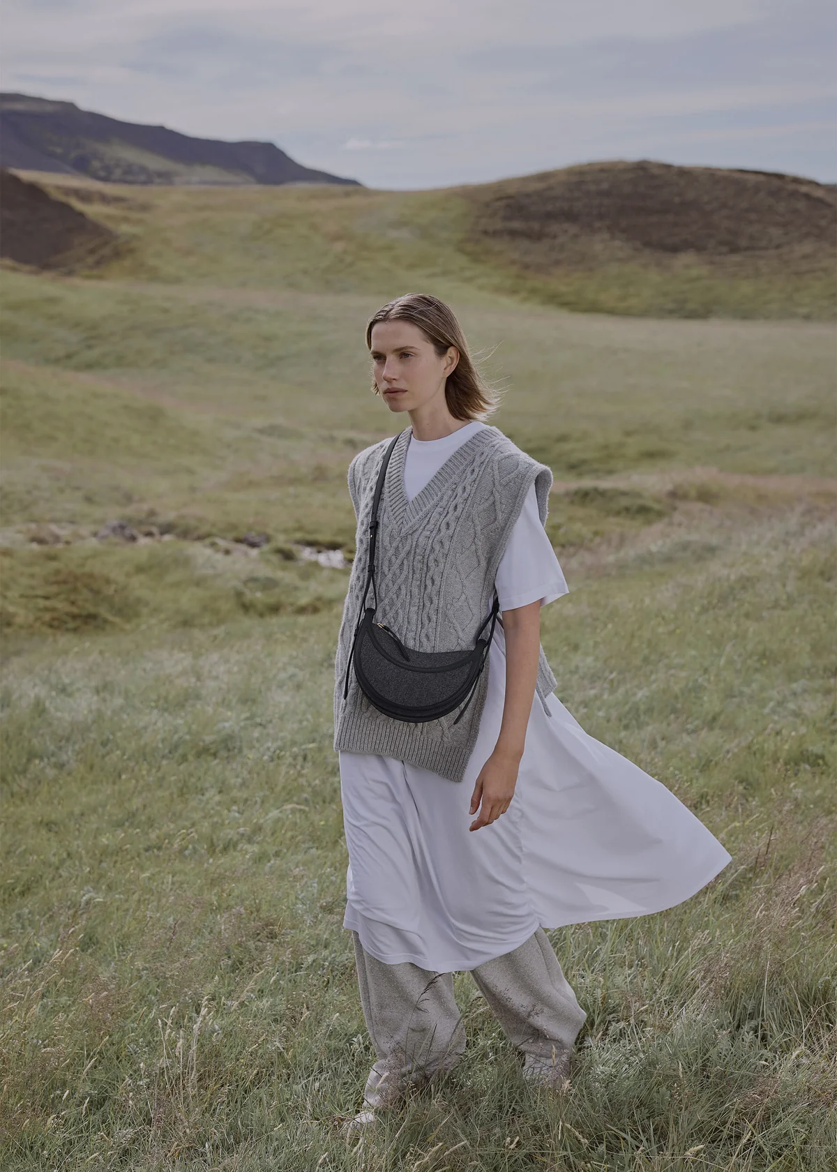 Sac Polène NUMÉRO DIX TISSÉ — Noir Tissé
