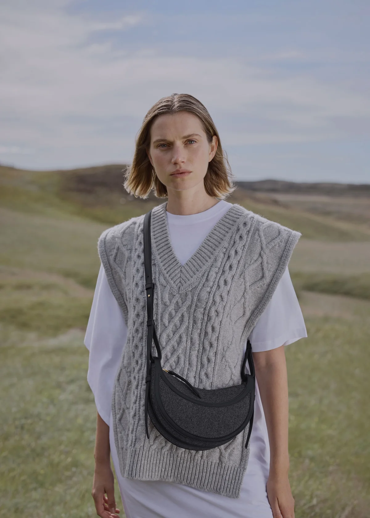 Sac Polène NUMÉRO DIX TISSÉ — Noir Tissé