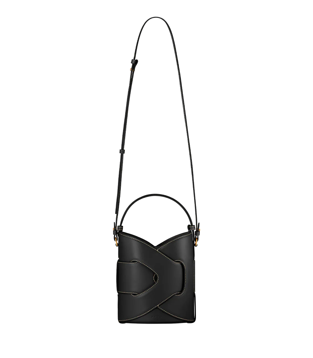 Sac Polène NODDE SEAU — Noir Grainé