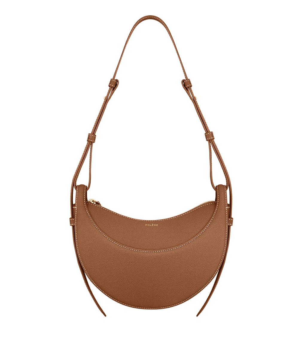 Polène NUMÉRO DIX GRAINÉ Camel Grainé — authentic Polène bag