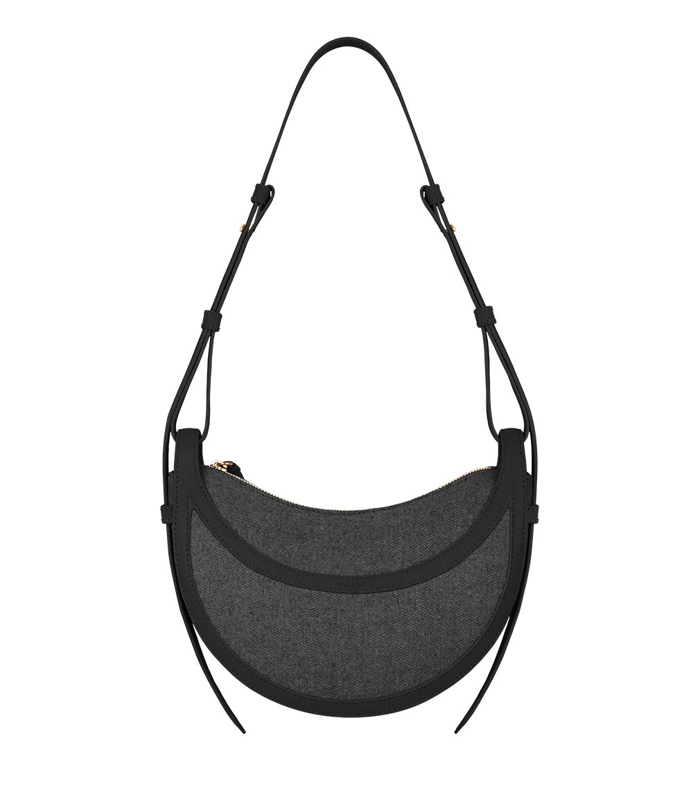 Sac Polène NUMÉRO DIX TISSÉ — Noir Tissé