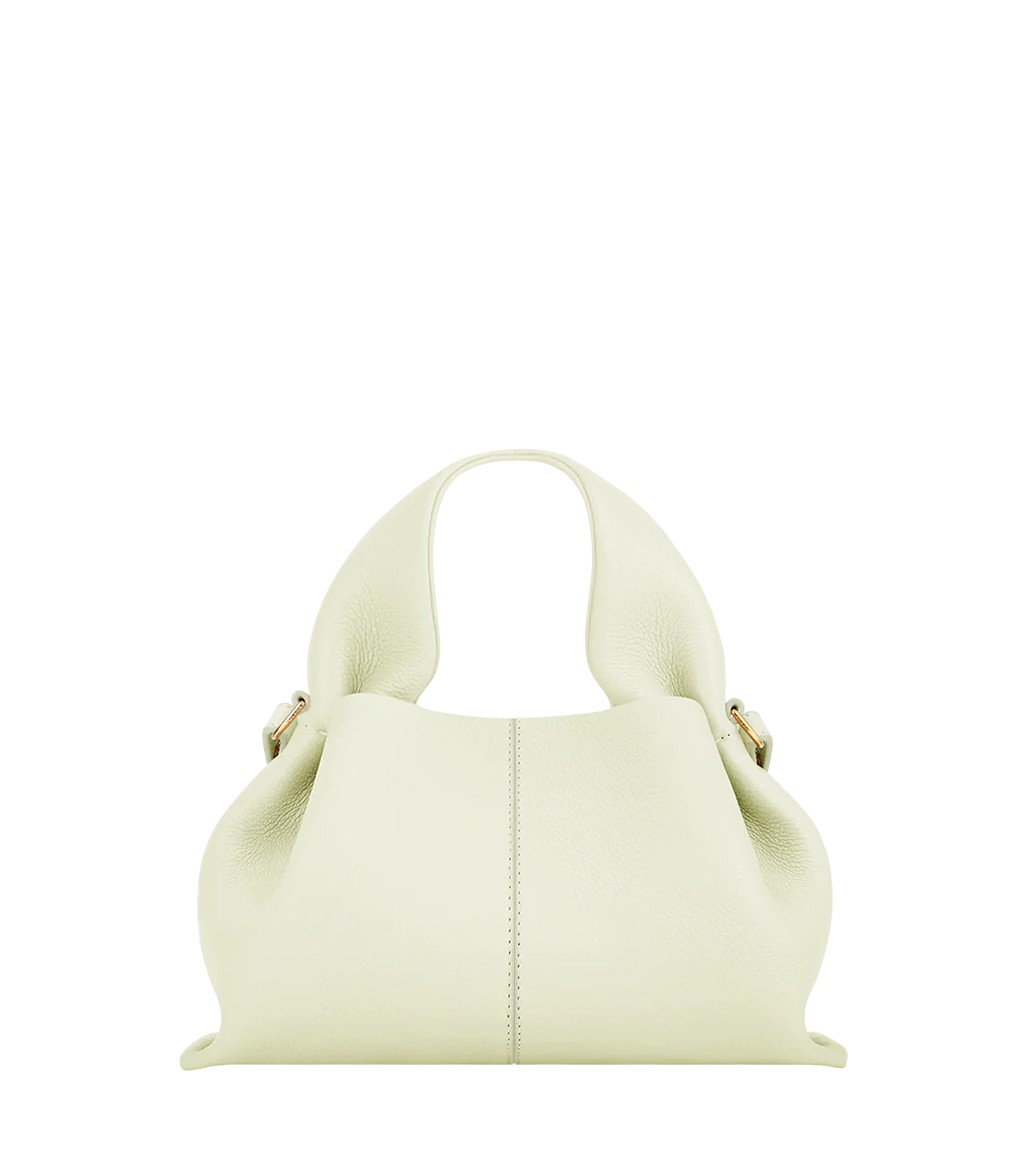 Polène NUMÉRO NEUF MINI Aloe Grainé — sac Polène authentique