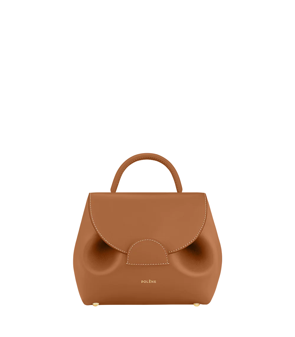 Polène NUMÉRO UN NANO Camel Lisse — authentic Polène bag