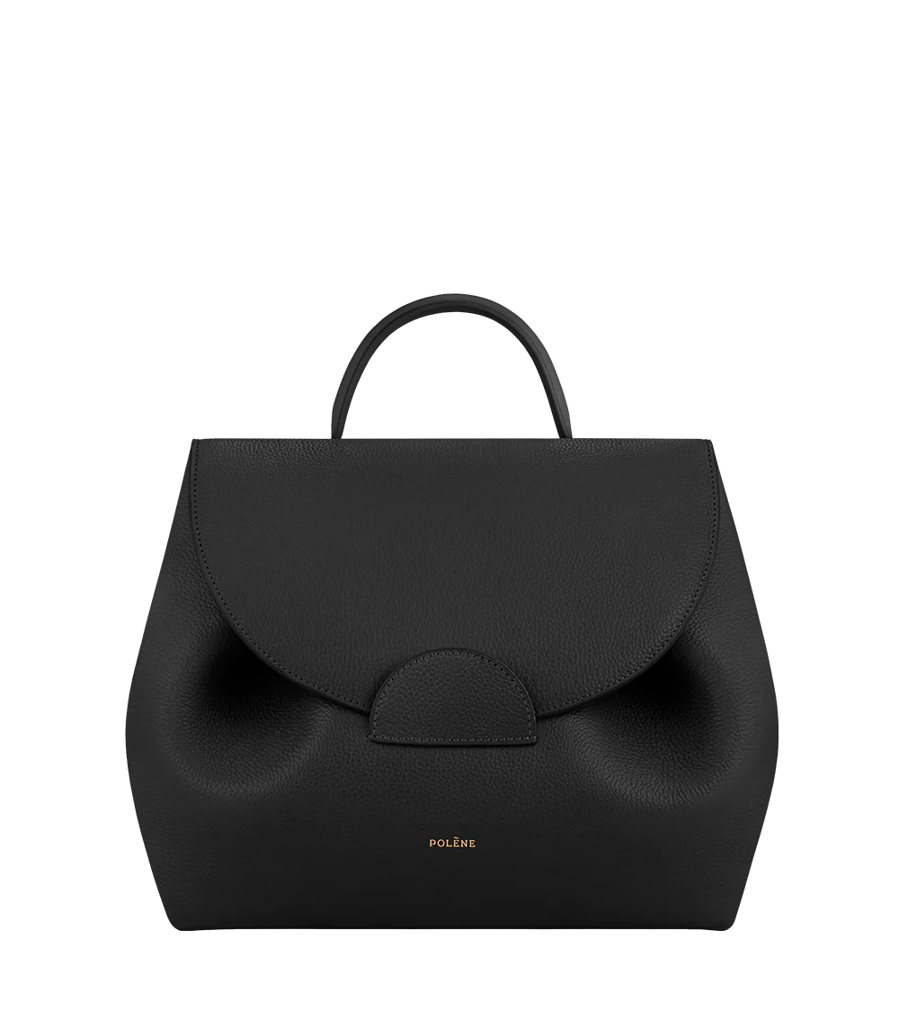 Polène NUMÉRO UN Noir Grainé — authentic Polène bag