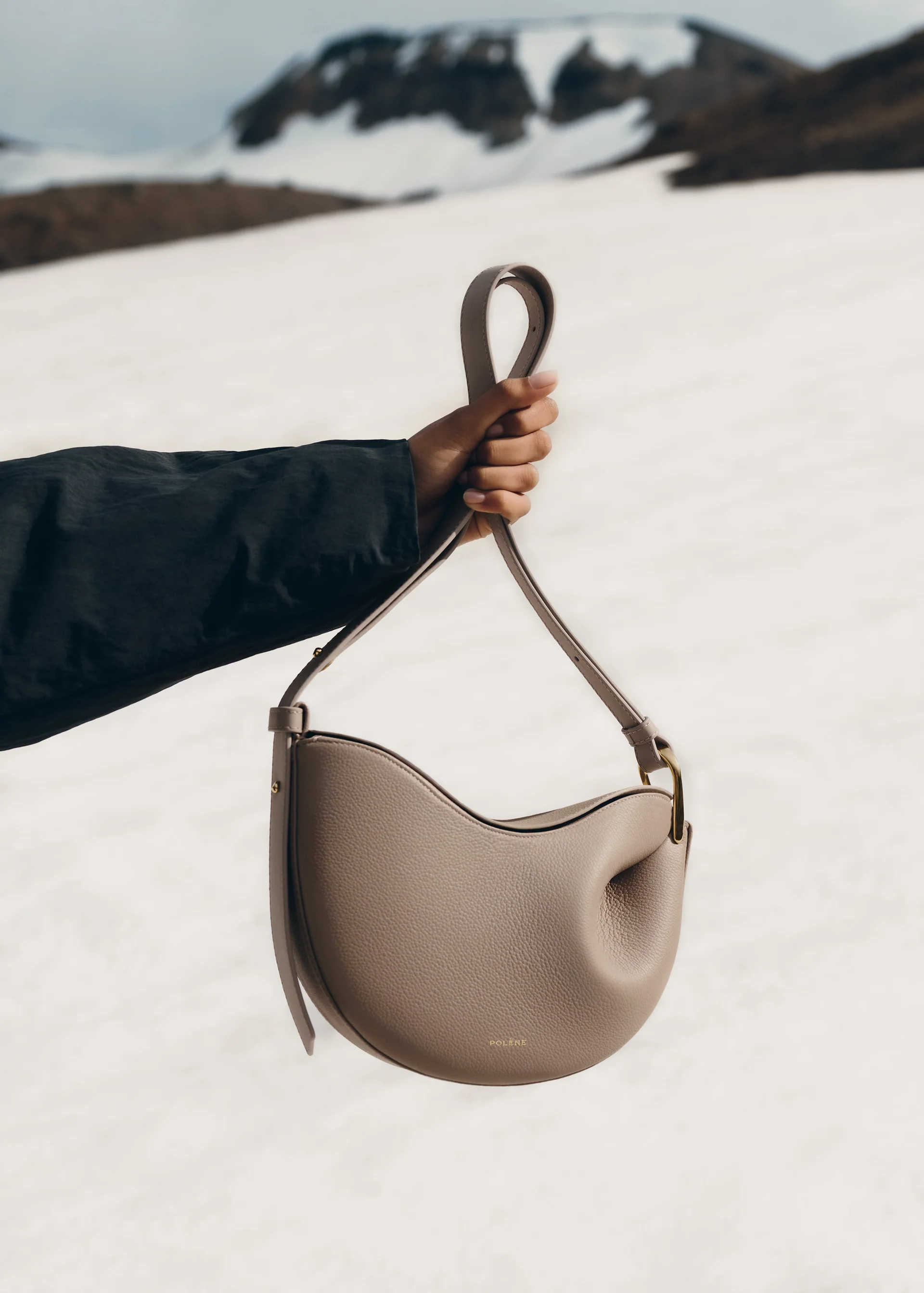 Sac Polène TONCA — Taupe Grainé